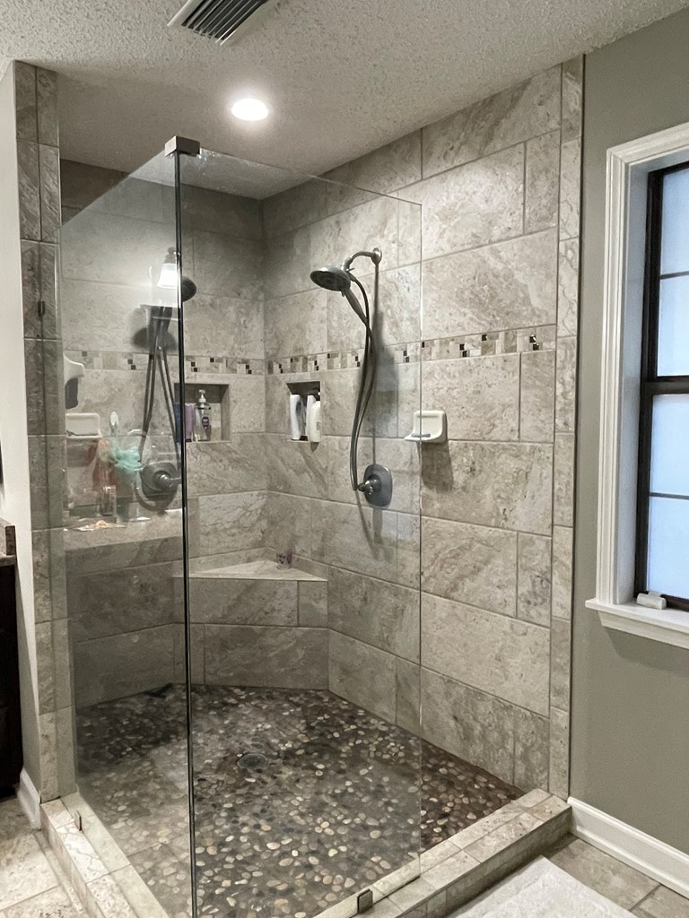 Shower in Master Suite